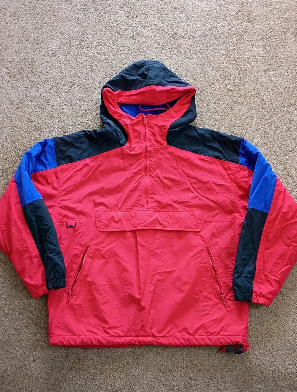 VINTAGE GAP 1/4 ZIP WINDBREAKER